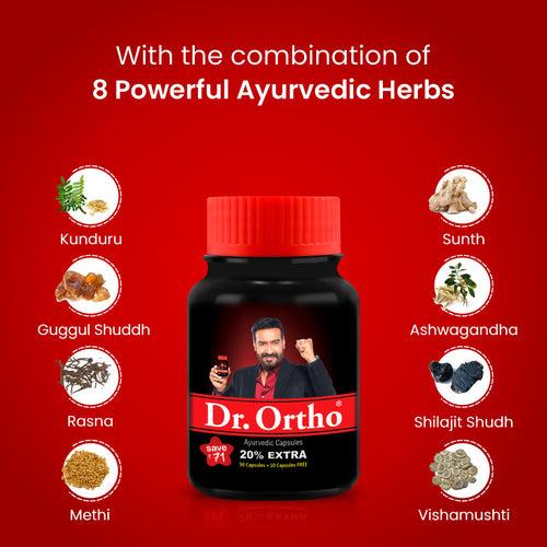 Dr. Ortho Ayurvedic Capsules - 60caps