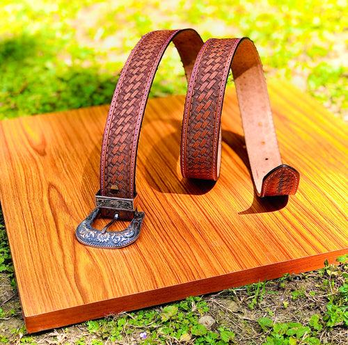 Handcrafted Leather Belt | Western Belt