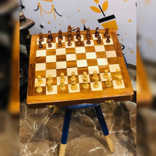 Wooden Chess Board Large Size | Premium Look