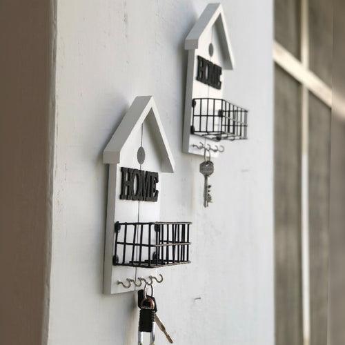 Key Hanger | Wooden Key Holder | Key Holder For Wall |  Easy To Organise all your keys In this Key Holder
