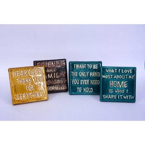 Table Plaque | Quote