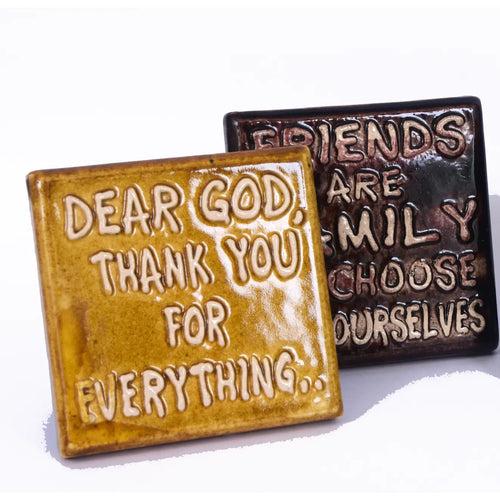 Table Plaque | Quote