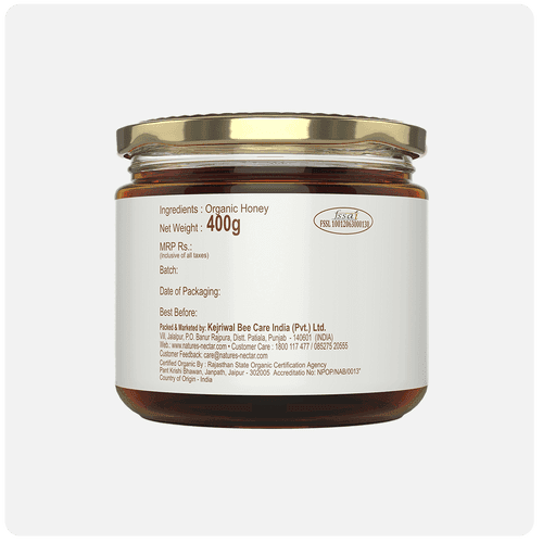 Raw Organic Honey 800g + Free Organic Honey 150g