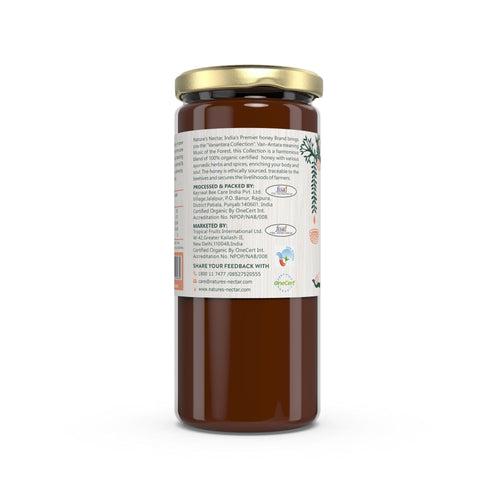New Organic Honey with Vana Tulsi 325g