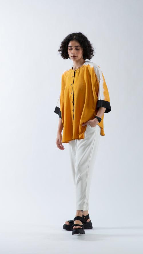 FLOW SHIRT - MUSTARD