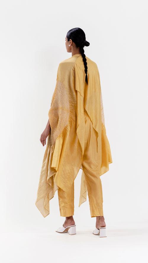 SEGMENT SHIRT - METALLIC YELLOW