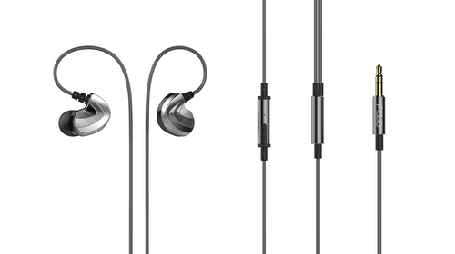 FIDUE A73 - 2 way Hybrid In-Ear Earphones