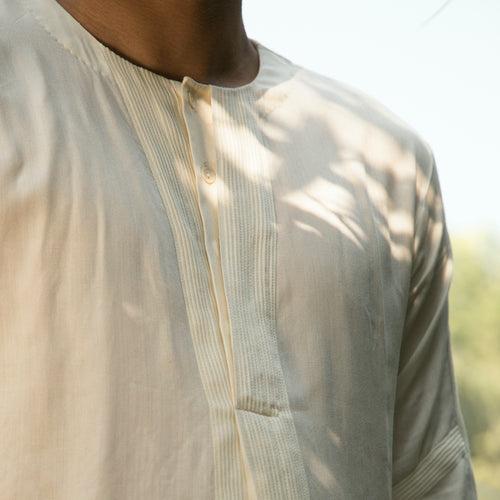 Stripped Kurta Set