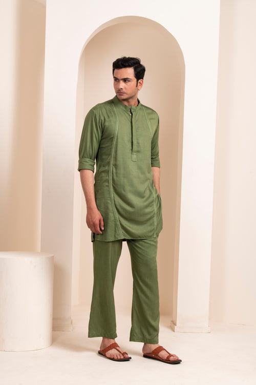 Parallel lines Kurta Set