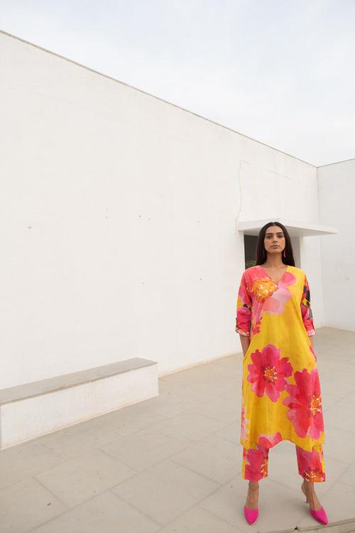 Floral Rhapsody Kurta