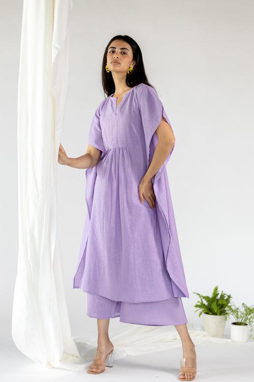 Lavender kaftan set