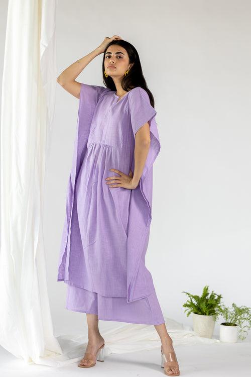 Lavender kaftan set