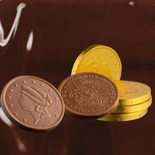 Golden Coin Chocolate