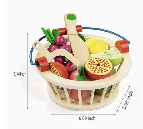 12 pc Magnetic Fruit Cutting Set