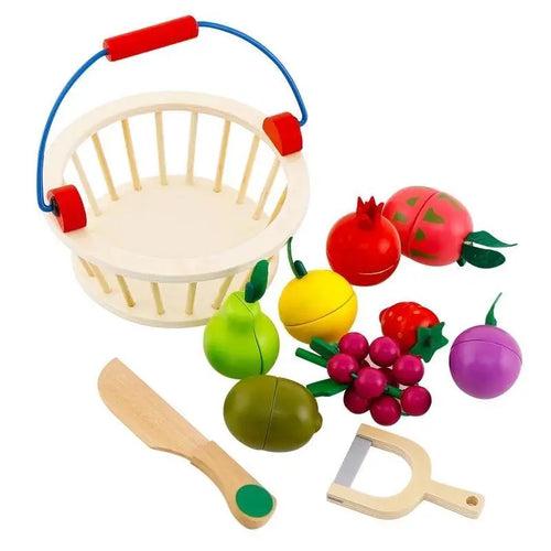 12 pc Magnetic Fruit Cutting Set