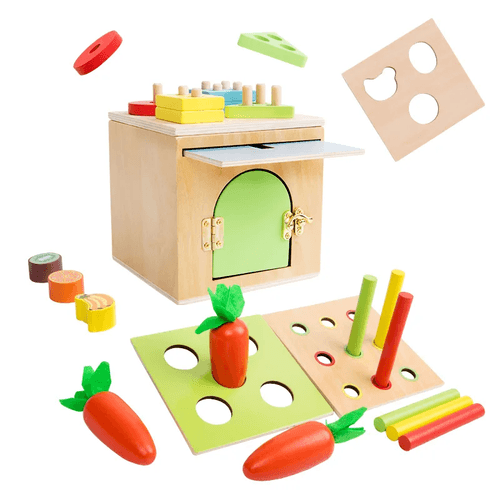 6 in 1 Montessori Box - Early Education