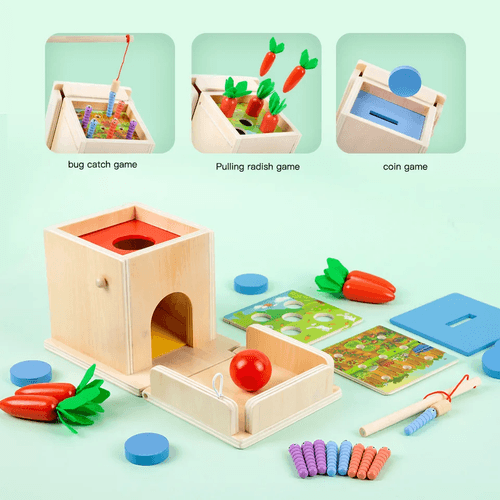 6 in 1 Montessori Box - Early Education