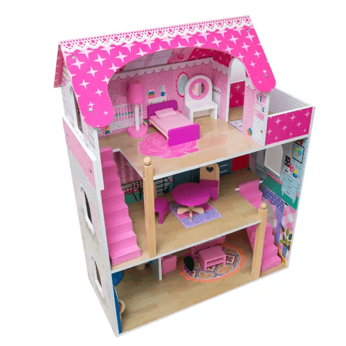 Wooden Dollhouse Pretend Play Toy