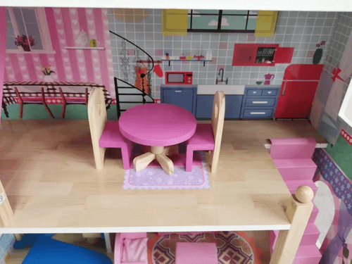 Wooden Dollhouse Pretend Play Toy