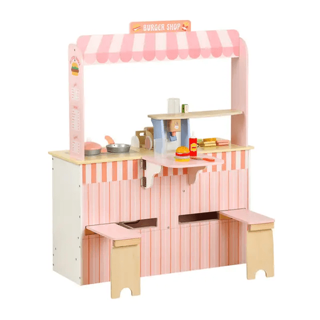 Burger Shop Toy Playhouse