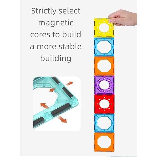 109 Pieces Magnetic Marble Run Onshine