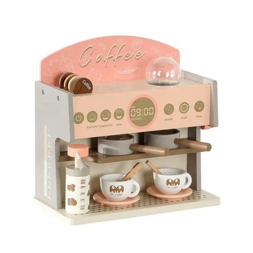 Wooden Coffee Machine Toy