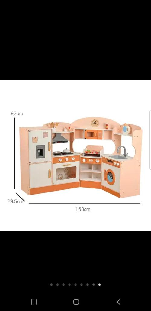 Light and Sound Kitchen Playset with Barbeque