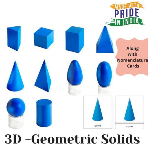 Montessori 3D Geometrical Solids