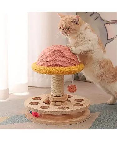 Mushroom Cat Scratching Post