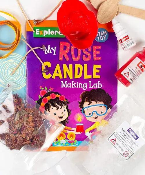 My Rose Candle Making Lab