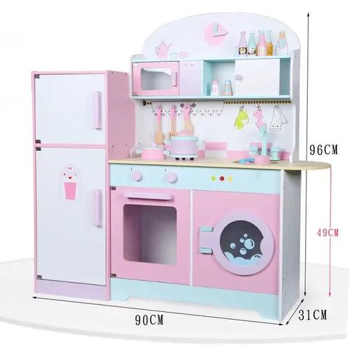 Refrigerator Combination Kitchen Pink