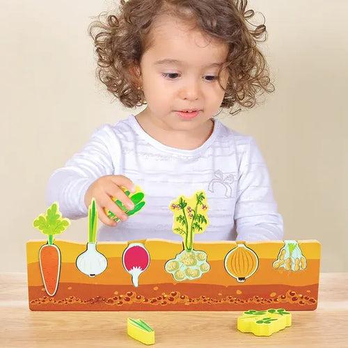 Vegetable Matching Cognitive Puzzle