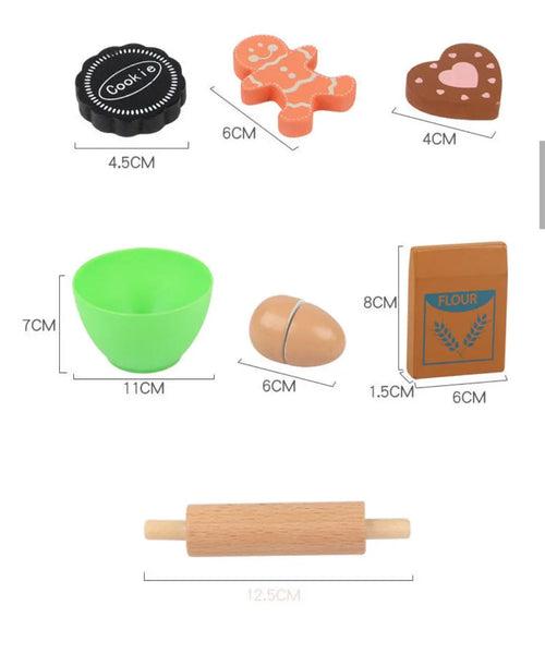 Wooden Flour Maker Kitchen Toyset