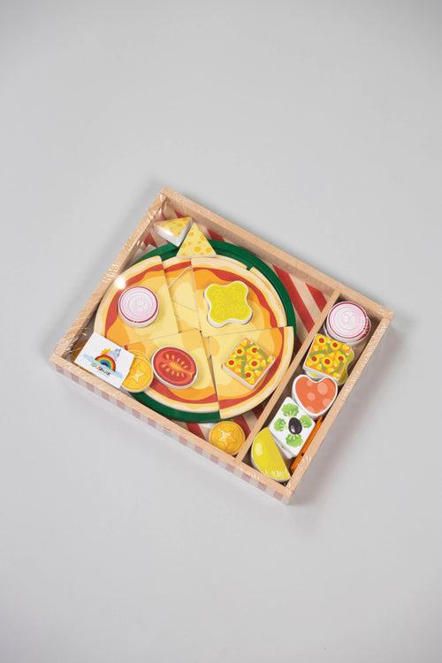 Wooden Pizza Cutting Set