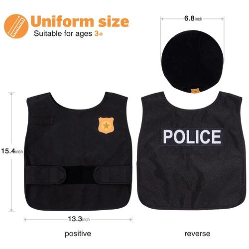 Wooden Police Costume Set