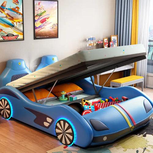 Wooden Race Car Bed