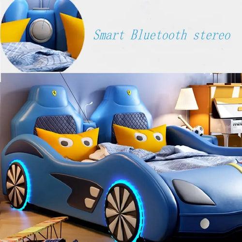 Wooden Race Car Bed