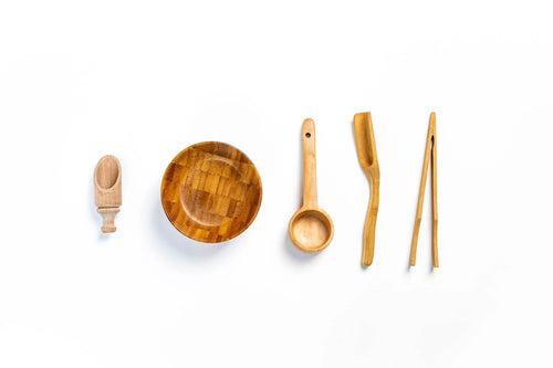 Wooden Sensory Bin Tools