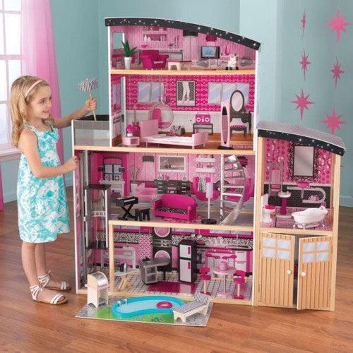 Sparkle Mansion Dollhouse for kids