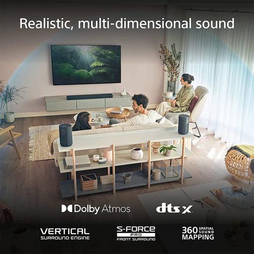 Sony HT-A3000 5.1ch 360 Spatial Sound Mapping SoundbarHome theatre system with Dolby Atmos and wireless Subwoofer SA-SW5 & Rear Speaker SA-RS3S( 650W,Bluetooth,360 RA,HDMI eArc & Optical Connectivity)