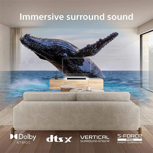 Sony HT-S2000 3.1ch Dolby Atmos Compact Soundbar Home Theatre System with Built in dual Subwoofer and SA-SW5 for powerfull deep bass ( Dolby Atmos/DTSX, Bluetooth Connectivity, HDMI, Optical, HEC App)