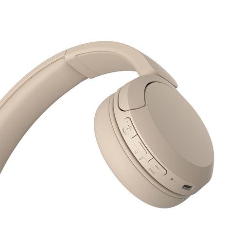 Sony WH-CH520, Wireless On-Ear Bluetooth Headphones with Mic, up to 50 Hours Playtime, DSEE Upscale, Multipoint Connectivity/Dual Pairing & Voice Assistant Support for Mobile Phones