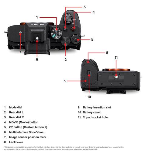 Sony Alpha 7IV Full-Frame Hybrid Camera (ILCE-7M4K) | 33 MP  Mirrorless Camera, 10 FPS, 4K/60p, with 28 -70 mm Zoom Lens