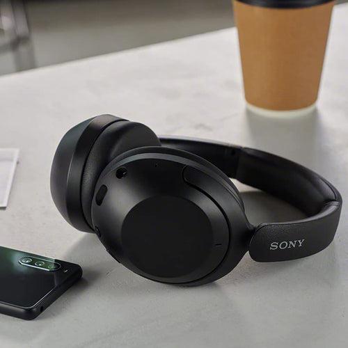 Sony WH-XB910N EXTRA BASS Noise Cancelling Headphones, Wireless Bluetooth Over the Ear Headset with Microphone and Alexa Voice Control, Google Fast Pair & Swift Pair, 30 hours Battery Life