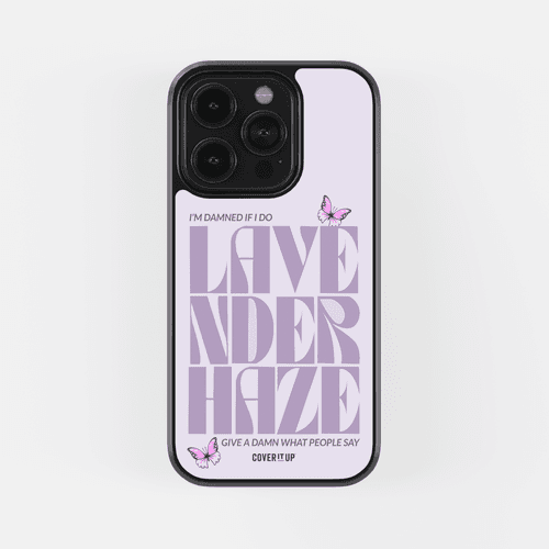 Lavender Haze Glass Case