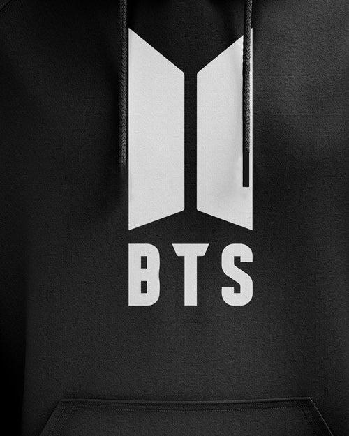 Sale- BTS White Logo All Season Hoodie