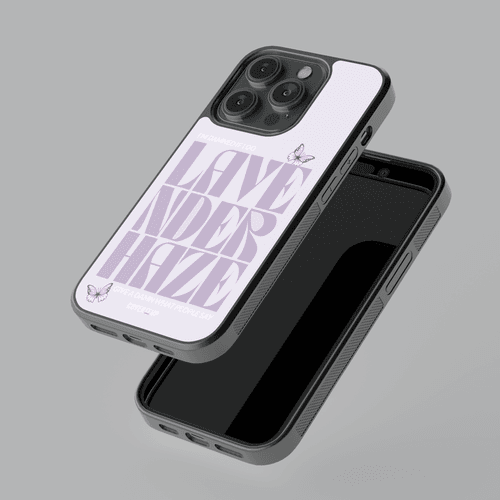 Lavender Haze Glass Case