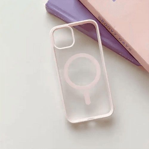 Clear and Colorful Frame With MagSafe Case for iPhone 13 Series