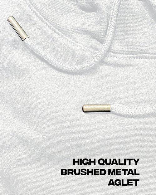 Sale-White Basic All Season Hoodie