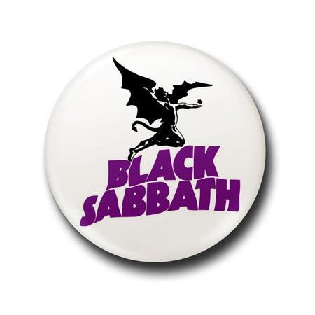 Black Sabbath Button Badge + Fridge Magnet